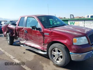 2005 Ford F-150 XLT with VIN 1FTPX12565NA45477, listed as a IAAI auction lot 41448417 with 145,039 mi miles. Bid and sale history available at carsss.com. Image 6.