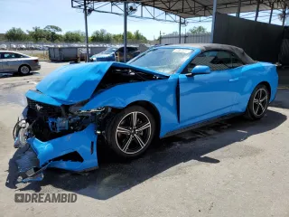 2024 Ford Mustang EcoBoost with VIN 1FAGP8UH7R5132705, listed as a Copart auction lot 50795905 with 20,172 mi miles and Clean Title. Bid and sale history available at carsss.com. Image 1.