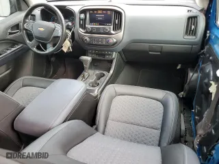 2021 Chevrolet Colorado 2WD Z71 with VIN 1GCGSDEN8M1125476, listed as a Copart auction lot 44070775 with 41,424 mi miles and Non Repairable. Bid and sale history available at carsss.com. Image 8.