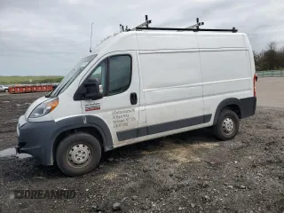 2019 Ram ProMaster Cargo with VIN 3C6TRVCG9KE526704, listed as a Copart auction lot 54785744 with 72,782 mi miles and Salvage Title. Bid and sale history available at DreamBid. Image 1.