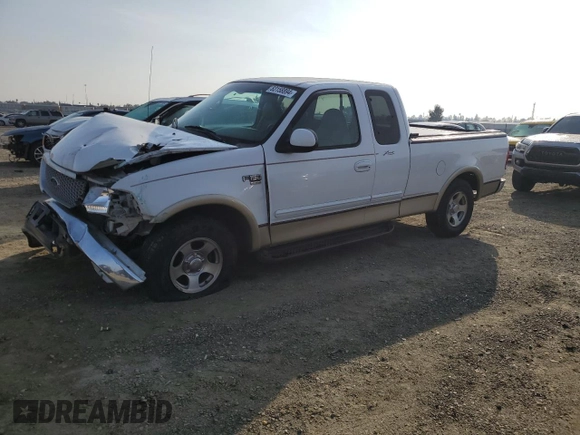 1999 Ford F-150 XL with VIN 1FTRX17L2XKC10123, listed as a Copart auction lot 83158894 with 57,446 mi miles and Salvage Title. Bid and sale history available at carsss.com. Image 1.