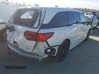 2024 Honda Odyssey Sport with VIN 5FNRL6H70RB061575, listed as a IAAI auction lot 41684598 with 8,187 mi miles and . Bid and sale history available at DreamBid. Image 4.