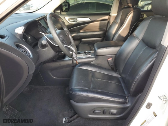2017 Nissan Pathfinder S with VIN 5N1DR2MM4HC676666, listed as a Copart auction lot 51314585 with 101,538 mi miles and Salvage Title. Bid and sale history available at carsss.com. Image 7.