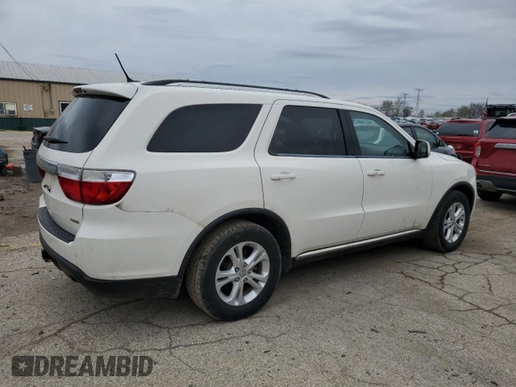 2012 Dodge Durango Crew with VIN 1C4RDJDG6CC153249, listed as a Copart auction lot 51892745 with 136,532 mi miles and Salvage Title. Bid and sale history available at carsss.com. Image 3.