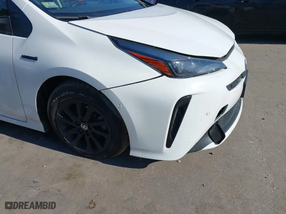 2022 Toyota Prius LE with VIN JTDL9MFU4N3034338, listed as a IAAI auction lot 40760912 with 60,237 mi miles. Bid and sale history available at carsss.com. Image 21.