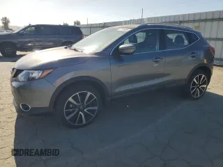 2017 Nissan Rogue SL with VIN JN1BJ1CPXHW028307, listed as a Copart auction lot 57101835 with 50,867 mi miles and Salvage title. Bid and sale history available at DreamBid. Image 1.