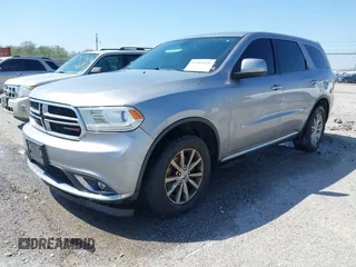 2015 Dodge Durango SXT with VIN 1C4RDJAG2FC114716, listed as a IAAI auction lot 41960920 with 227,497 mi miles and . Bid and sale history available at carsss.com. Image 2.