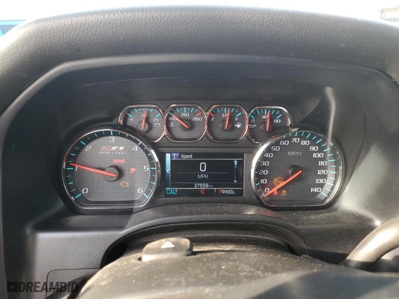 2019 Chevrolet Silverado 1500 LD LT with VIN 2GCVKPEC6K1207091, listed as a Copart auction lot 48144475 with 37,558 mi miles and Salvage Title. Bid and sale history available at carsss.com. Image 9.