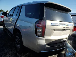 2023 Chevrolet Tahoe LT with VIN 1GNSCNKDXPR539574, listed as a Copart auction lot 74490004 with 0 mi miles and Salvage Title. Bid and sale history available at carsss.com. Image 2.