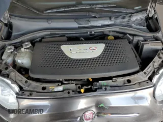 2017 FIAT 500e with VIN 3C3CFFGE0HT625145, listed as a Copart auction lot 88470145 with 43,598 mi miles and Salvage Title. Bid and sale history available at carsss.com. Image 11.