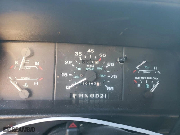 1994 Ford Ranger Splash with VIN 1FTCR14X1RTB08705, listed as a Copart auction lot 79624434 with 336,163 mi miles and Salvage Title. Bid and sale history available at carsss.com. Image 9.