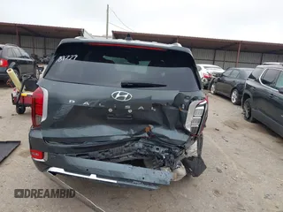2022 Hyundai Palisade Calligraphy z VIN KM8R74HE1NU401191, wystawiony jako IAAI lot #41914554 z przebiegiem 64 205 mil mil oraz . Historia ofert i sprzedaży dostępna na DreamBid. Obrazek 17.