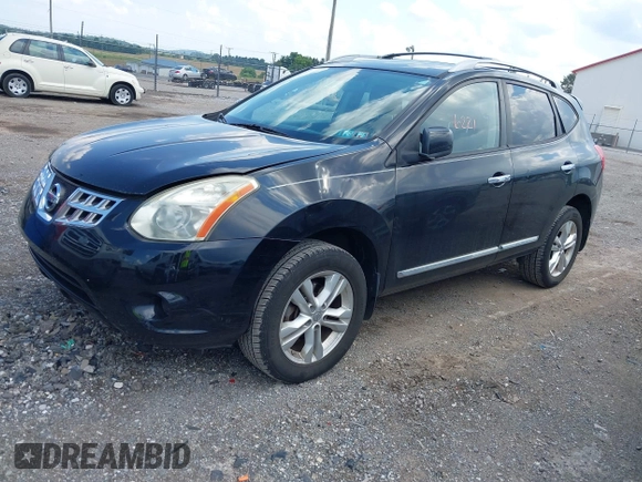 2012 Nissan Rogue S with VIN JN8AS5MV7CW382180, listed as a IAAI auction lot 42616221 with 121,005 mi miles and . Bid and sale history available at DreamBid. Image 2.