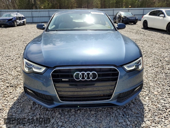 2016 Audi A5 Premium with VIN WAUD2AFR4GA001175, listed as a Copart auction lot 53177655 with 76,380 mi miles and Salvage title. Bid and sale history available at DreamBid. Image 5.