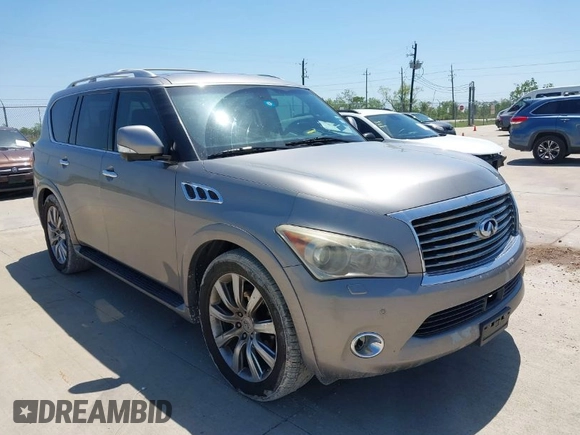 2013 Infiniti QX56 z VIN JN8AZ2NC1D9330213, wystawiony jako IAAI lot #41988856 z przebiegiem 225 222 mil mil oraz . Historia ofert i sprzedaży dostępna na DreamBid. Obrazek 1.