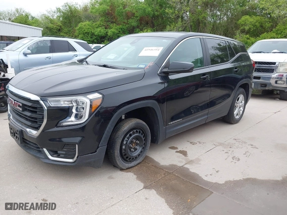 2022 GMC Terrain SLE with VIN 3GKALTEV9NL178747, listed as a IAAI auction lot 41946354 with 112,515 mi miles. Bid and sale history available at carsss.com. Image 17.