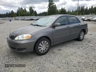 2005 Toyota Corolla CE with VIN 1NXBR32EX5Z407487, listed as a Copart auction lot 61650235 with 233,561 mi miles and Salvage title. Bid and sale history available at DreamBid. Image 1.