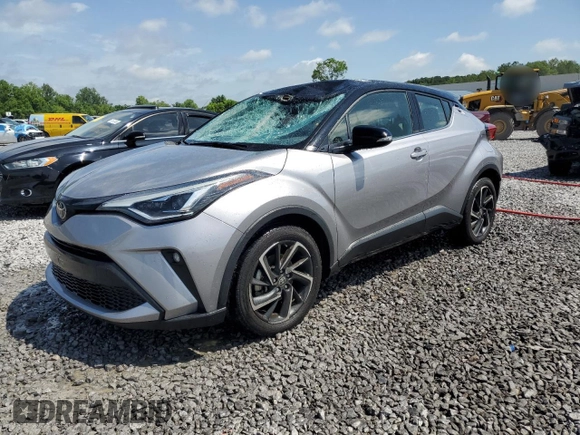 2020 Toyota C-HR LE z VIN JTNKHMBX5L1090324, wystawiony jako Copart lot #55986685 z przebiegiem 46 063 mil mil oraz Szkoda całkowita • Salvage title. Historia ofert i sprzedaży dostępna na DreamBid. Obrazek 1.