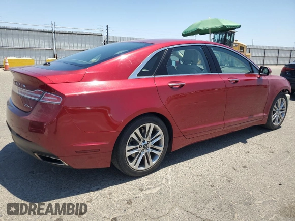 2015 Lincoln MKZ with VIN 3LN6L2G95FR618016, listed as a Copart auction lot 62378435 with 52,405 mi miles and Salvage title. Bid and sale history available at DreamBid. Image 3.