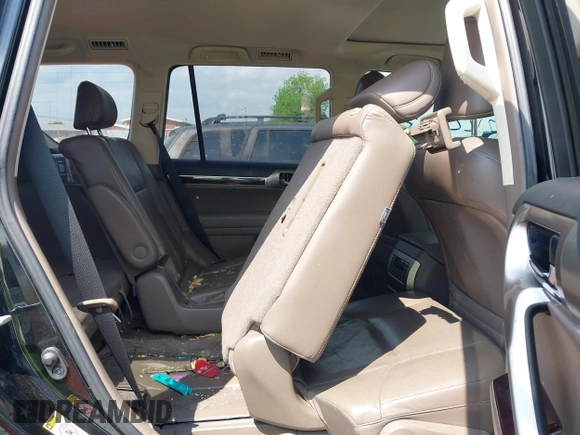 2017 Lexus GX with VIN JTJBM7FX9H5152140, listed as a IAAI auction lot 42122333 with 137,415 mi miles. Bid and sale history available at carsss.com. Image 8.