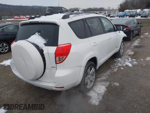 2008 Toyota RAV4 Sport with VIN JTMBD32VX86072940, listed as a IAAI auction lot 41527232 with 94,028 mi miles and . Bid and sale history available at DreamBid. Image 4.