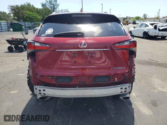 2017 Lexus NX 200t z VIN JTJYARBZ8H2054241, wystawiony jako Copart lot #56980475 z przebiegiem 97 173 mil mil oraz Szkoda całkowita • Salvage title. Historia ofert i sprzedaży dostępna na DreamBid. Obrazek 6.