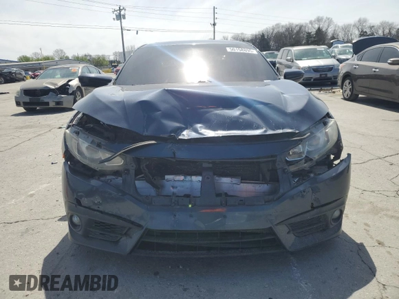 2017 Honda Civic Sedan EX-T with VIN 19XFC1F32HE023971, listed as a Copart auction lot 50158895 with 143,686 mi miles and Salvage Title. Bid and sale history available at carsss.com. Image 5.