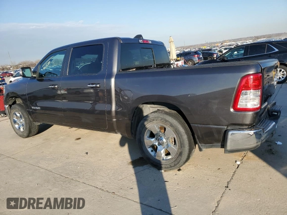 2019 Ram 1500 Big Horn/Lone Star with VIN 1C6RRFFG6KN727824, listed as a Copart auction lot 88023385 with 76,275 mi miles and Salvage Title. Bid and sale history available at carsss.com. Image 2.
