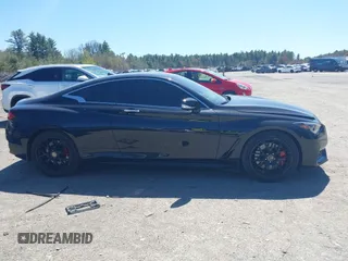 2022 Infiniti Q60 Red Sport 400 with VIN JN1FV7LL5NM680815, listed as a IAAI auction lot 42114128 with 15,584 mi miles and . Bid and sale history available at DreamBid. Image 13.