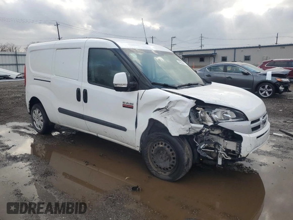 2015 Ram ProMaster City Cargo Tradesman SLT with VIN ZFBERFBT6F6197965, listed as a Copart auction lot 49338685 with 203,627 mi miles and Salvage Title. Bid and sale history available at carsss.com. Image 4.