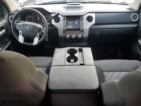 2018 Toyota Tundra 4WD SR with VIN 5TFUY5F19JX757902, listed as a Copart auction lot 42774325 with 77,215 mi miles and Salvage Title. Bid and sale history available at carsss.com. Image 8.