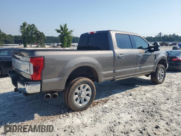 2019 Ford F-250 XL with VIN 1FT7W2BT0KEE32674, listed as a Copart auction lot 60143065 with 72,758 mi miles and Clean title. Bid and sale history available at DreamBid. Image 3.