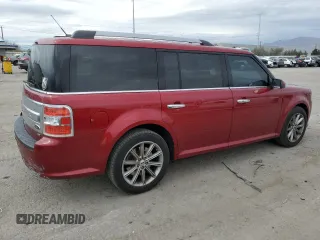 2013 Ford Flex Limited with VIN 2FMHK6D8XDBD32477, listed as a Copart auction lot 48798155 with 101,490 mi miles and Salvage Title. Bid and sale history available at carsss.com. Image 3.