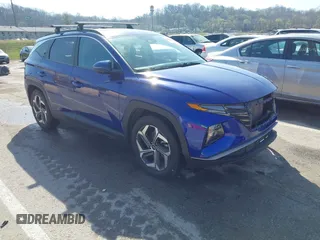 2022 Hyundai Tucson SEL with VIN 5NMJC3AE6NH127253, listed as a IAAI auction lot 41854480 with 38,956 mi miles and . Bid and sale history available at carsss.com. Image 1.