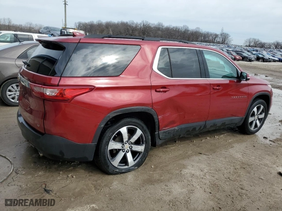 2019 Chevrolet Traverse LT Leather with VIN 1GNEVHKW4KJ285524, listed as a Copart auction lot 48745475 with 126,251 mi miles and Non Repairable. Bid and sale history available at carsss.com. Image 3.