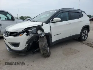 2021 Jeep Compass Limited с VIN 3C4NJDCB0MT547365, выставлен на аукционе Copart как лот 60162625 с пробегом 48 180 миль миль и На запчасти • Non repairable. История ставок и продаж доступна на DreamBid. Изображение 1.