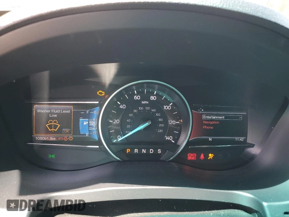 2017 Ford Explorer Sport с VIN 1FM5K8GT4HGA43785, выставлен на аукционе Copart как лот 60222835 с пробегом 108 091 миль миль и Списание • Salvage title. История ставок и продаж доступна на DreamBid. Изображение 9.