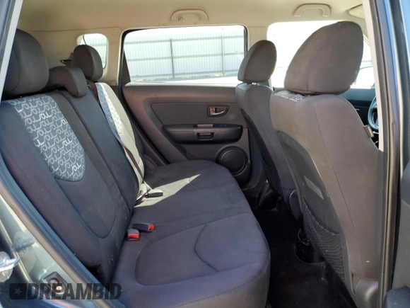 2011 Kia Soul + with VIN KNDJT2A28B7240351, listed as a Copart auction lot 49741475 with 165,194 mi miles and Salvage Title. Bid and sale history available at carsss.com. Image 10.