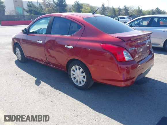 2016 Nissan Versa S with VIN 3N1CN7AP6GL901795, listed as a IAAI auction lot 42019769 with 121,561 mi miles. Bid and sale history available at carsss.com. Image 3.