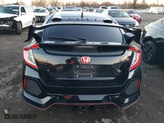2019 Honda Civic Type R Touring with VIN SHHFK8G76KU200213, listed as a Copart auction lot 82339284 with 0 mi miles and Salvage Title. Bid and sale history available at carsss.com. Image 6.