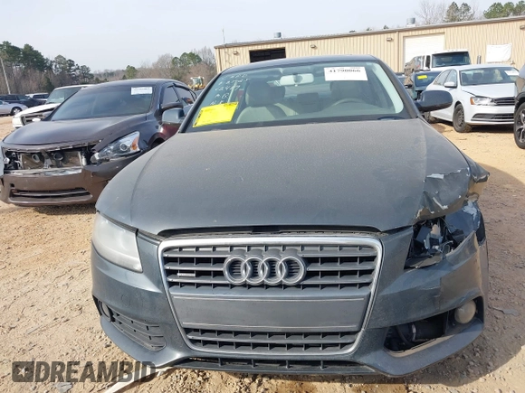 2010 Audi A4 2.0T Premium with VIN WAUBFAFL2AN042489, listed as a IAAI auction lot 41790066 with 162,287 mi miles. Bid and sale history available at carsss.com. Image 12.
