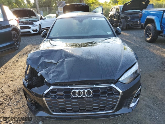 2024 Audi A5 Sportback S line Premium with VIN WAUDACF55RA027816, listed as a Copart auction lot 67306724 with 3,622 mi miles and Salvage Title. Bid and sale history available at carsss.com. Image 5.