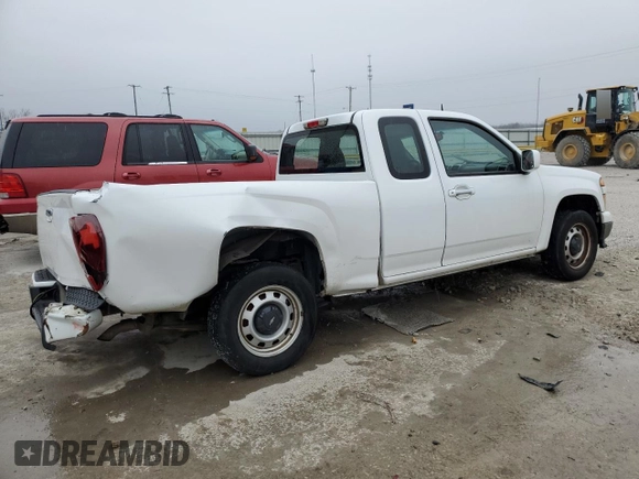 2012 Chevrolet Colorado Work Truck z VIN 1GCESBF91C8126648, wystawiony jako Copart lot #42727295 z przebiegiem 180 784 mil mil oraz Nie do naprawy • Non repairable. Historia ofert i sprzedaży dostępna na DreamBid. Obrazek 3.