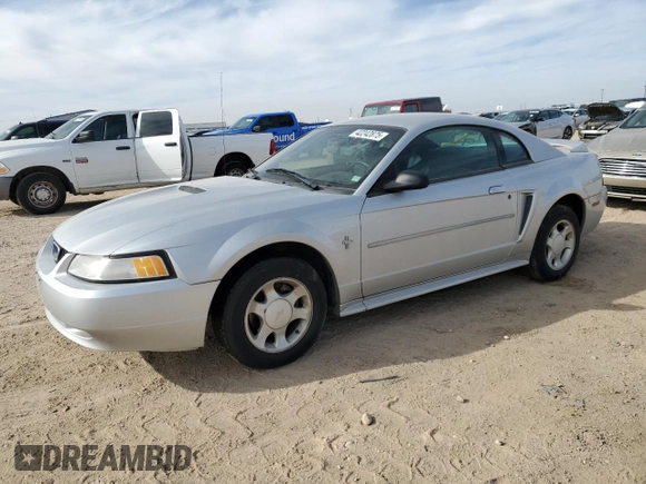 2000 Ford Mustang with VIN 1FAFP404XYF251834, listed as a Copart auction lot 42242875 with 55,039 mi miles and Salvage Title. Bid and sale history available at carsss.com. Image 1.