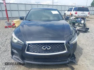 2018 Infiniti Q50 Red Sport 400 with VIN JN1FV7AR2JM481061, listed as a IAAI auction lot 42362510 with 70,028 mi miles and . Bid and sale history available at DreamBid. Image 12.