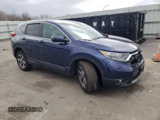 2019 Honda CR-V EX with VIN 2HKRW2H52KH633042, listed as a Copart auction lot 42167633 with 43,080 mi miles. Bid and sale history available at carsss.com. Image 4.