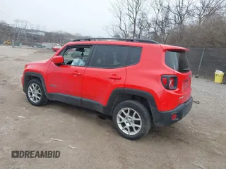 2020 Jeep Renegade Latitude with VIN ZACNJBBB7LPL97764, listed as a IAAI auction lot 41285169 with 46,029 mi miles. Bid and sale history available at carsss.com. Image 3.