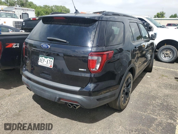 2019 Ford Explorer Sport with VIN 1FM5K8GT9KGA42980, listed as a IAAI auction lot 42854172 with 66,076 mi miles and . Bid and sale history available at DreamBid. Image 8.