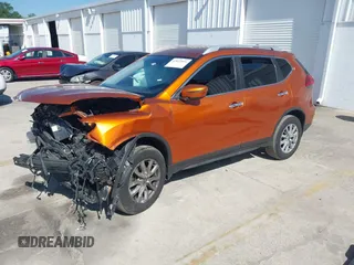 2017 Nissan Rogue SL with VIN JN8AT2MT8HW146705, listed as a IAAI auction lot 42017054 with 145,997 mi miles and . Bid and sale history available at DreamBid. Image 2.