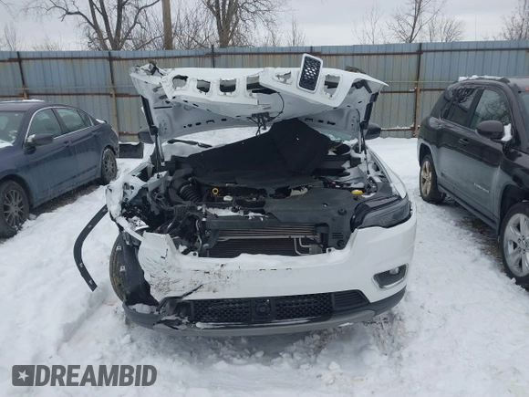 2022 Jeep Cherokee Limited with VIN 1C4PJMDN1ND524332, listed as a IAAI auction lot 41261859 with 30,970 mi miles and . Bid and sale history available at DreamBid. Image 12.